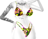 Lisa Frank Bikini w/Tat