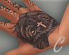 Hand tattoo+Nails