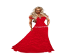 Red Lace Gown
