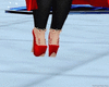 Red Beauty Heels