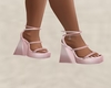 Shiny Pink Chunky sandal