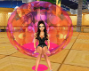 Pink/Ornge Bubble Chair