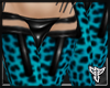 (T) Cheetah Pants Blue