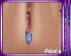 (A) Butterfly Belly Ring