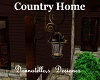 country home lantern