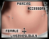 .L. Hip Piercings