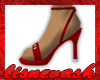 (L) Red SpikeHeel Sandal