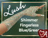 .a Lush Gloves BLGreen