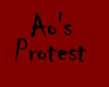 [AO]Aos Protest Sticker