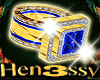 R.X Azure Diamond Ring