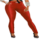 Red Skin Tight Pants