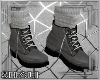 Grey Winter Boots