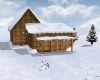 *CG* Winter Ski Lodge