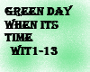 green day-when its time