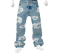 Tears jeans
