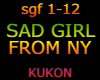 SAD GIRL FROM NY