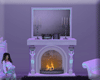 Unicorn Glam Fireplace