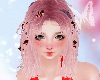 Pink Flower Hair