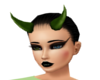 Green Devil horns