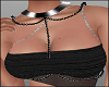 Black GLitter Body Chain