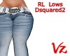 RL Lows Dsquared Jeans