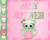 BABY SHOWER OWL SING