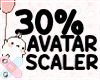 ♚ 30% Kids Scaler