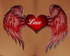Angel Wings & Heart Tatt