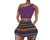 Purple Top w/skirt