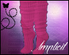 I :: Hot Pink Socks