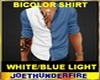 White/Blue Light Shirt