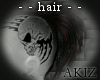 ]Akiz[ Skull Black/Red H