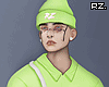 rz. Neon Green Shirt+Bag