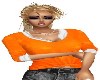 ORANGE STAR TEE
