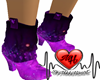 Purple/Pink Short Boots