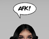 AFK Head Sign