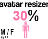 ♥ 30% | Avatar Resizer