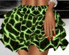 SM Lepoard Skirt Green
