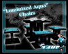 "Luminized Aqua"Chairs