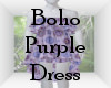 Boho Purple Dress