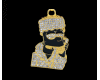 ICED OUT GOLD BART CHAIN