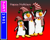 Happy Holidays Penguins