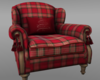 *Christmas Armchair Red