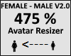 Avatar scaler 475% V2.0