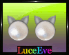 White Meow Jewelry Set