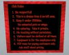 Club Rules - Red