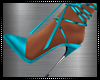 Kaia Turquoise Heels
