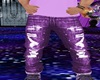 Purple Ripped Jeans