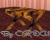 (O1) Wooden Patio Table