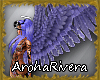 (AR) Angel blue wings 